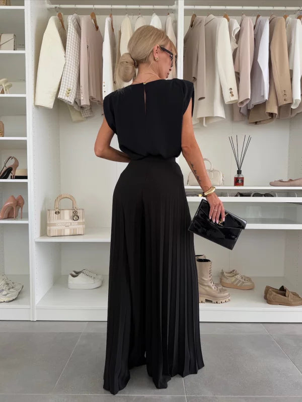 RAFFAELLA | Elegante Twee-delige Set met Vloeiende Pasvorm en Verfijnde Look voor Elk Moment van de Dag