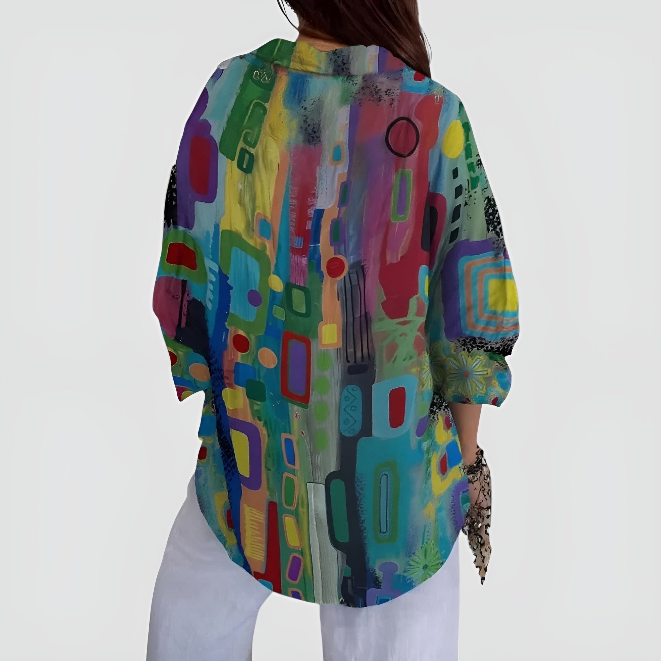 SOFIA | Elegante Blouse met Comfortabele Pasvorm en Moderne Stijl voor Elke Dag