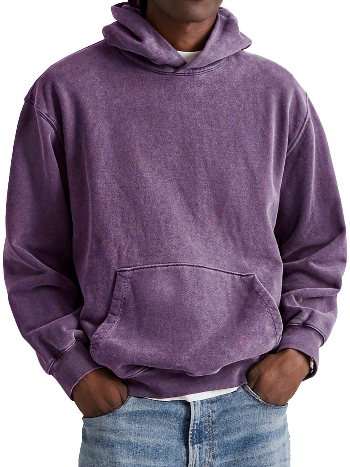 VECHO | Retro Katoenen Hoodie – Comfort en Casual Stijl