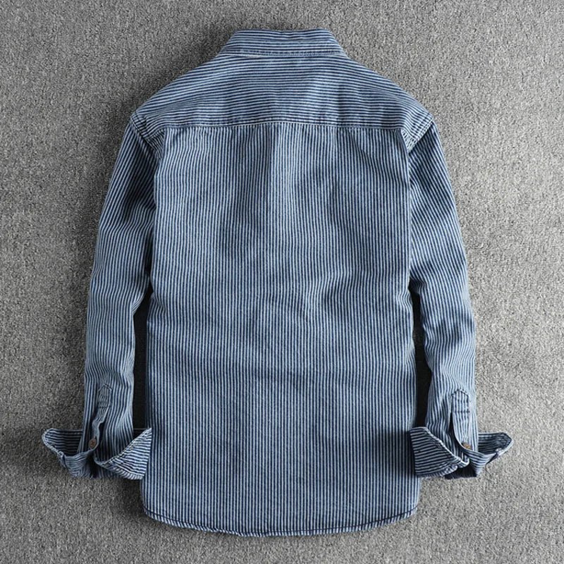 KOEN | Denim Overhemd voor Tijdloze Stijl en Casual Zelfvertrouwen