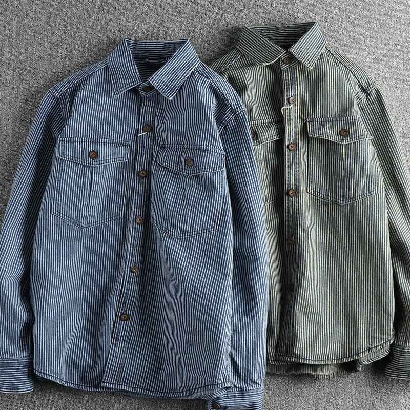 KOEN | Denim Overhemd voor Tijdloze Stijl en Casual Zelfvertrouwen