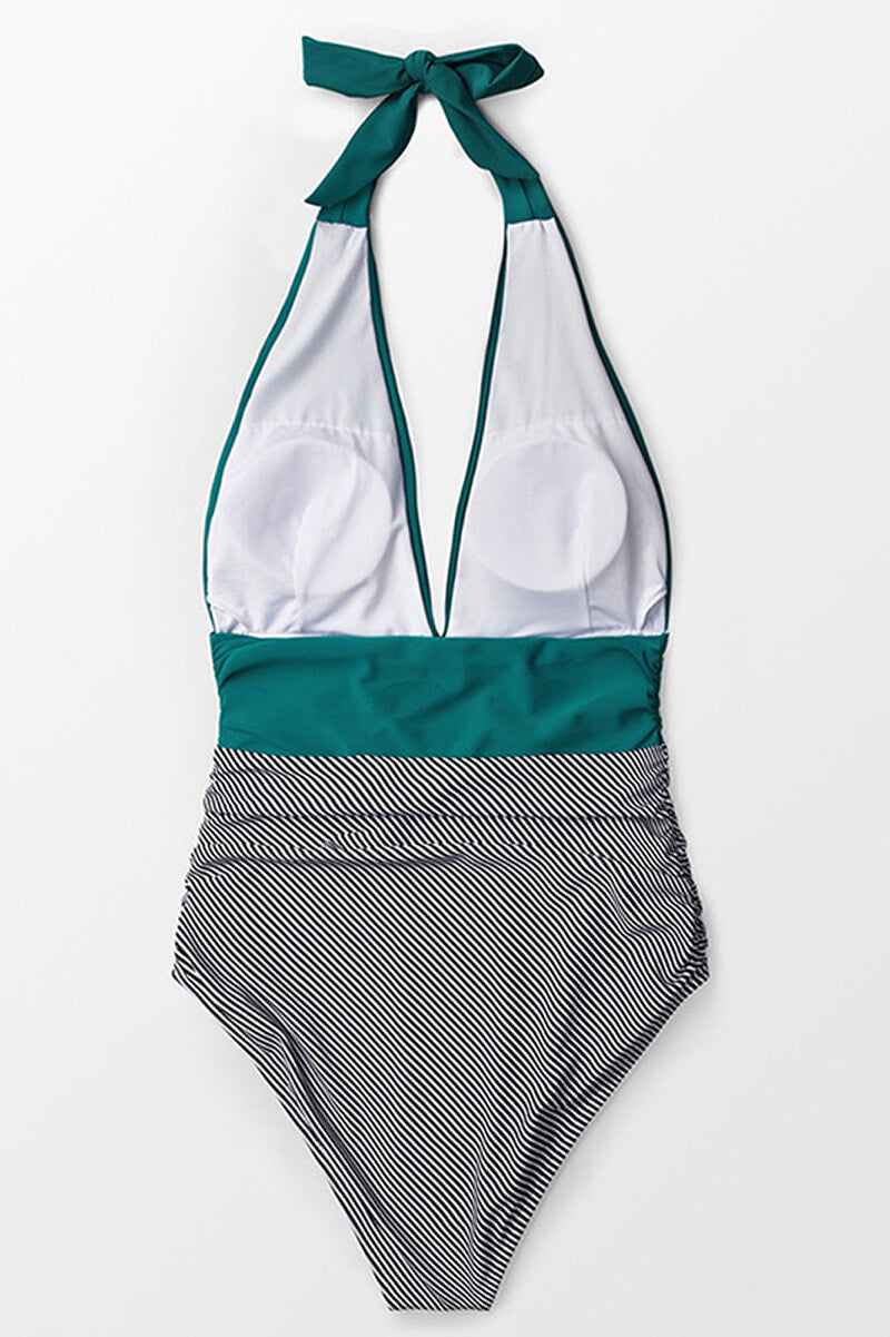 VIOLETTA | Corrigerend Badpak met Buste Ondersteuning en Elegant Bicolor Design