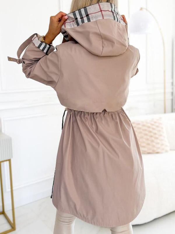 GABRIELLA | Elegante Trenchcoat met Kap en Verstelbare Taille – Bestseller van het Seizoen