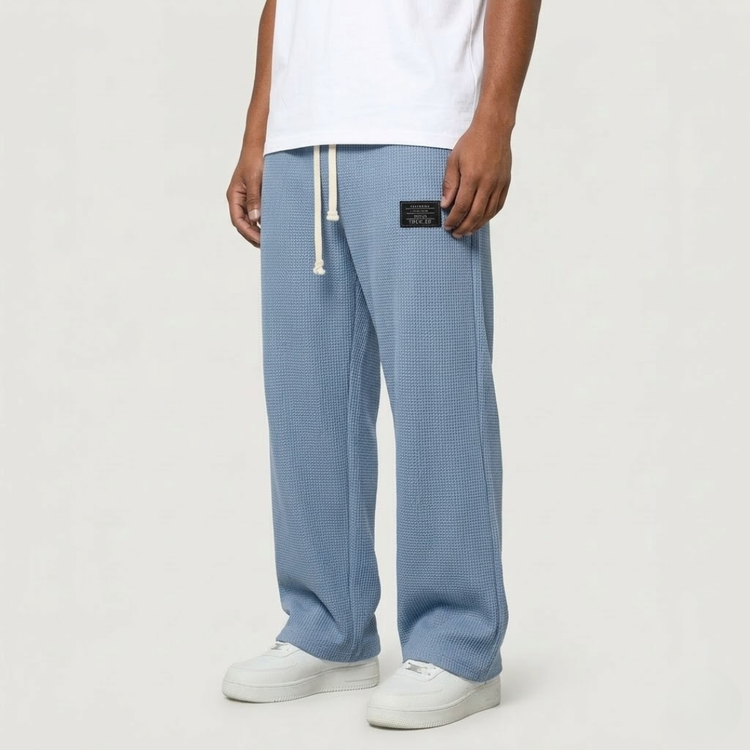 Nino | Comfortabele Wijde Broek voor Mannen met Verstelbare Taille