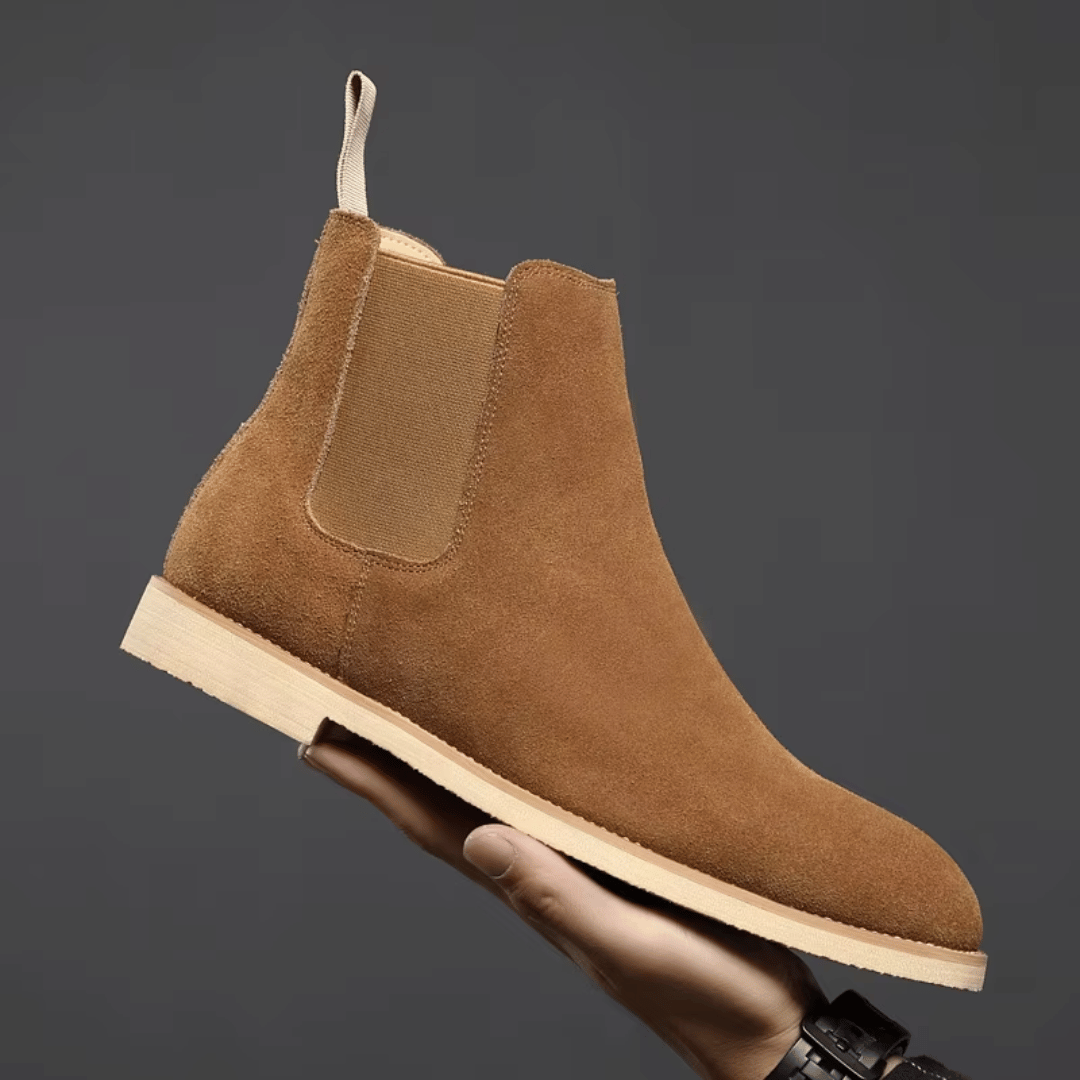 Bradley | Suède Chelsea Boots