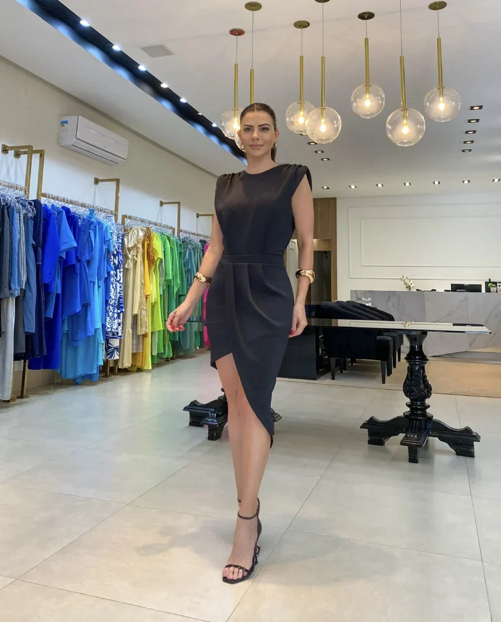 Serena™ | Elegante en Slanke Damesjurk voor Speciale Gelegenheden en Verfijnde Avonden