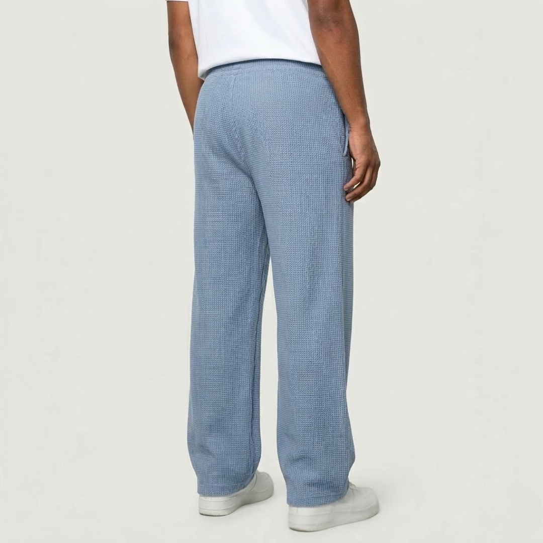 Nino | Comfortabele Wijde Broek voor Mannen met Verstelbare Taille