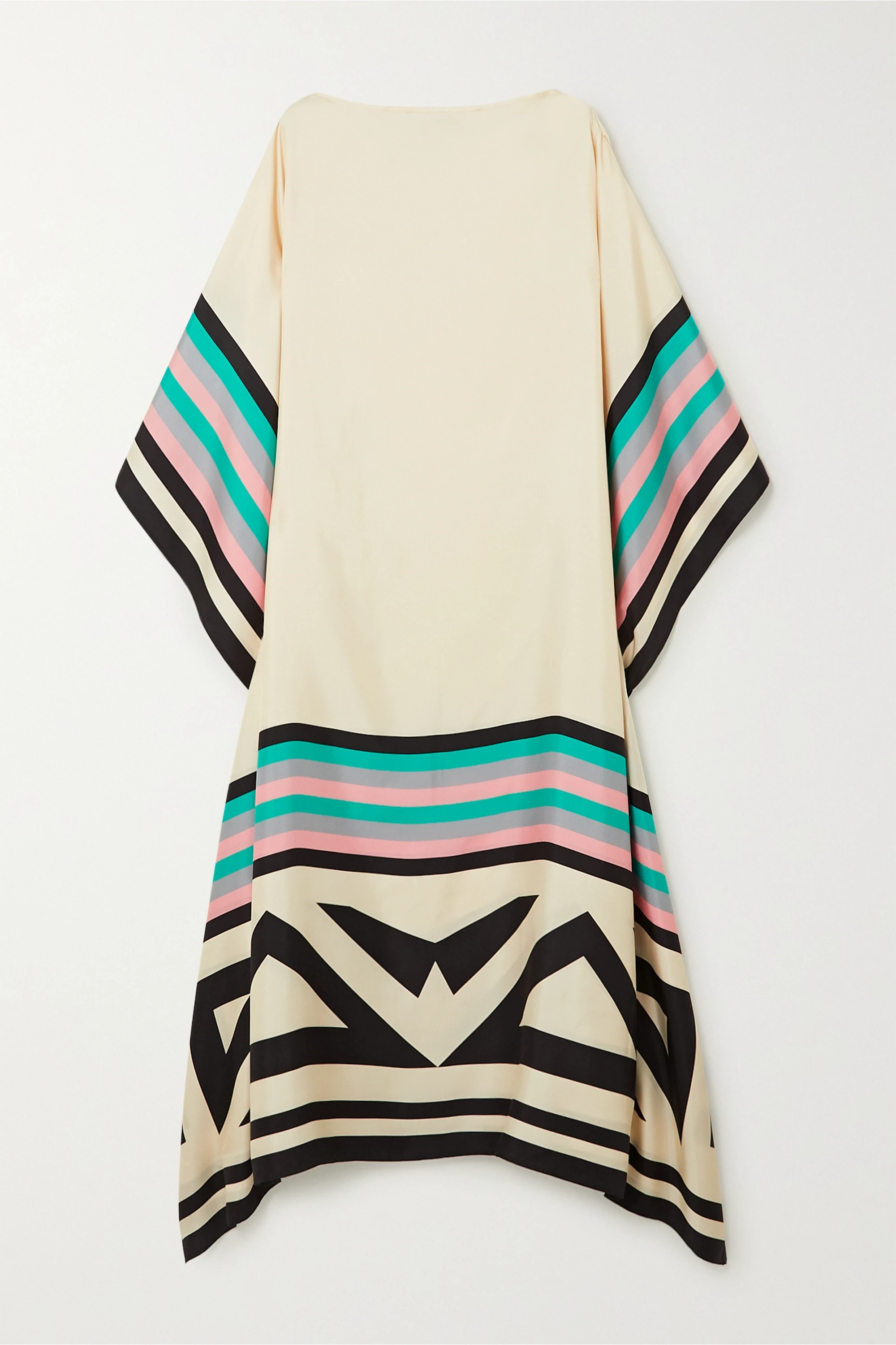 Aurora | Boho Chic Caftan met Grafische Print