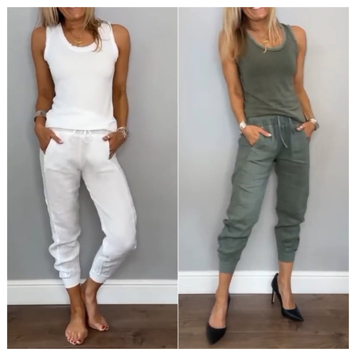 GABRIELLA | Twee-delige Casual Set met Frisse Comfort en Natuurlijke Stijl voor Elke Gelegenheid