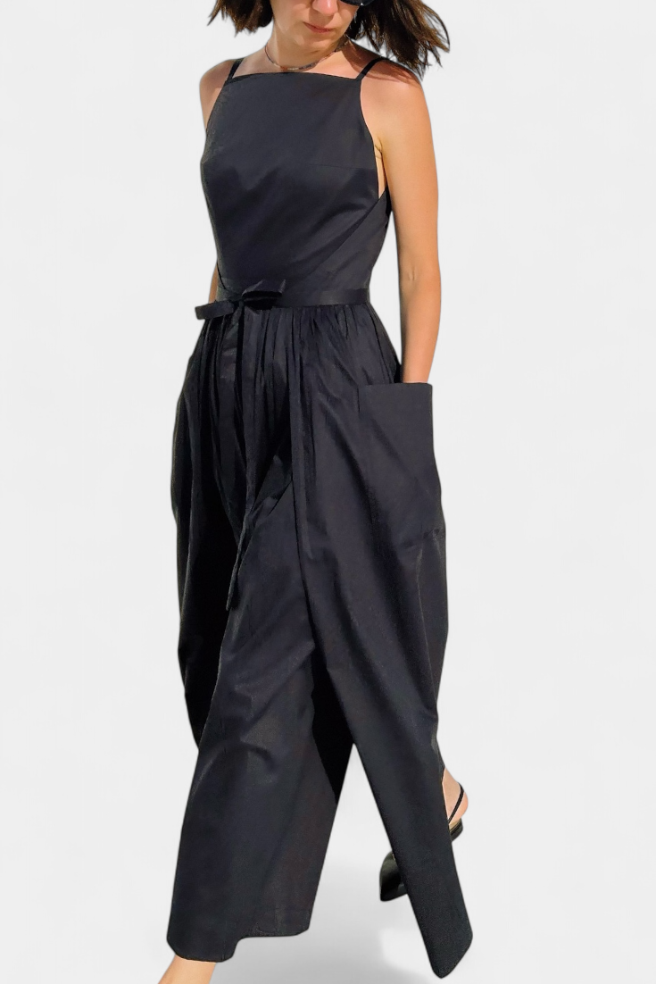 SERENA | Lange Jurk met Verstelbare Lussen voor Romantische Stijl en Zomerse Comfort