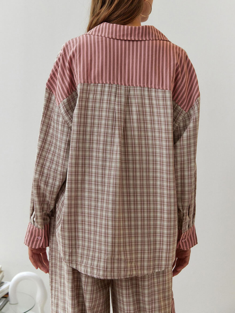 Compleet roze pyjama