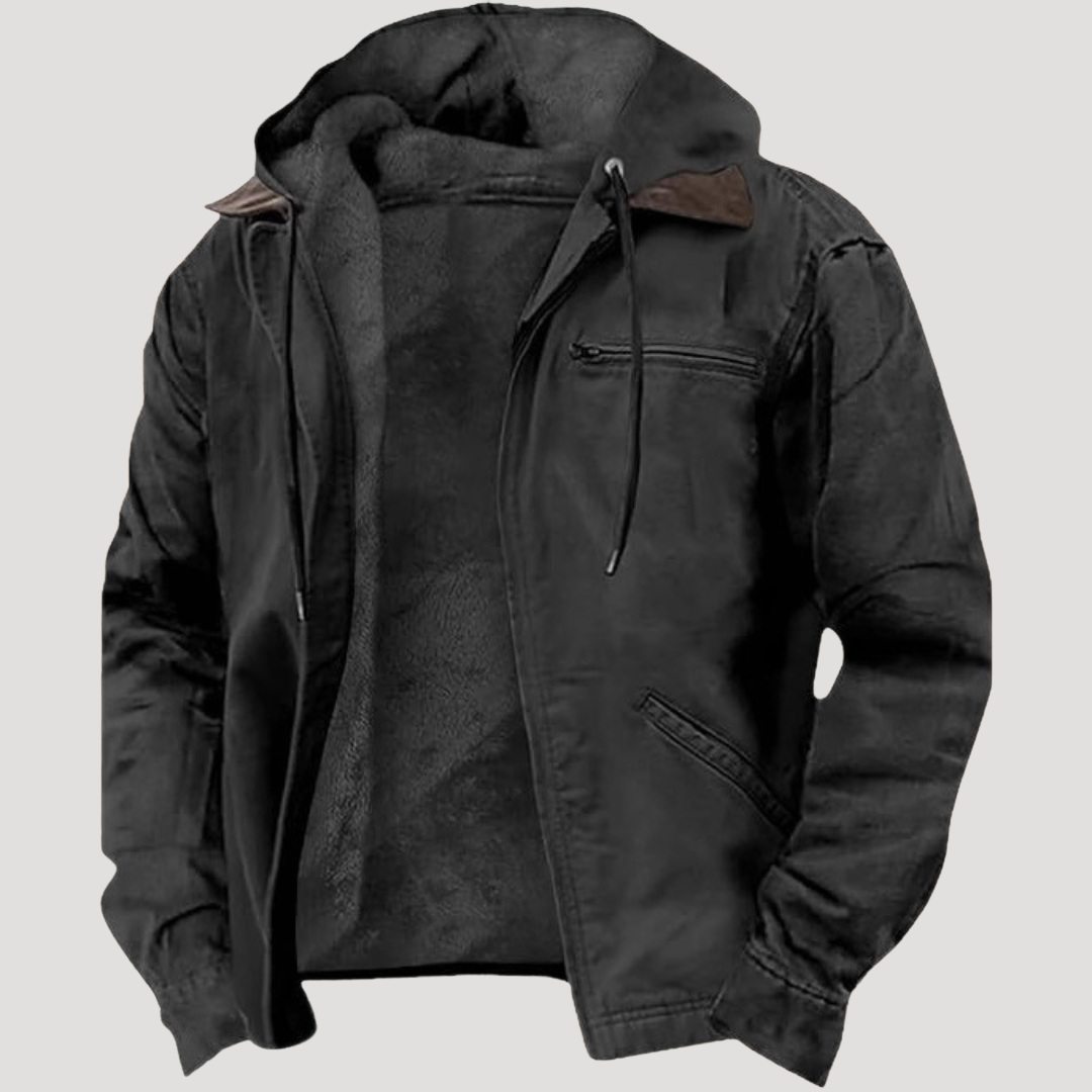 Piotr | Winterjas met capuchon