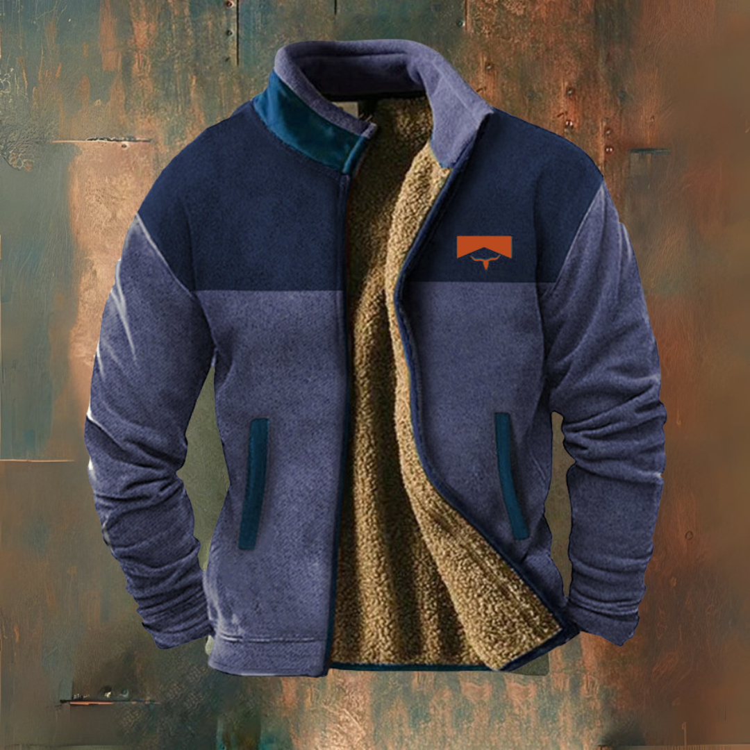 Casual fleecejack voor heren