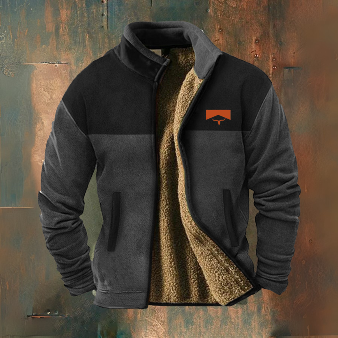 Casual fleecejack voor heren