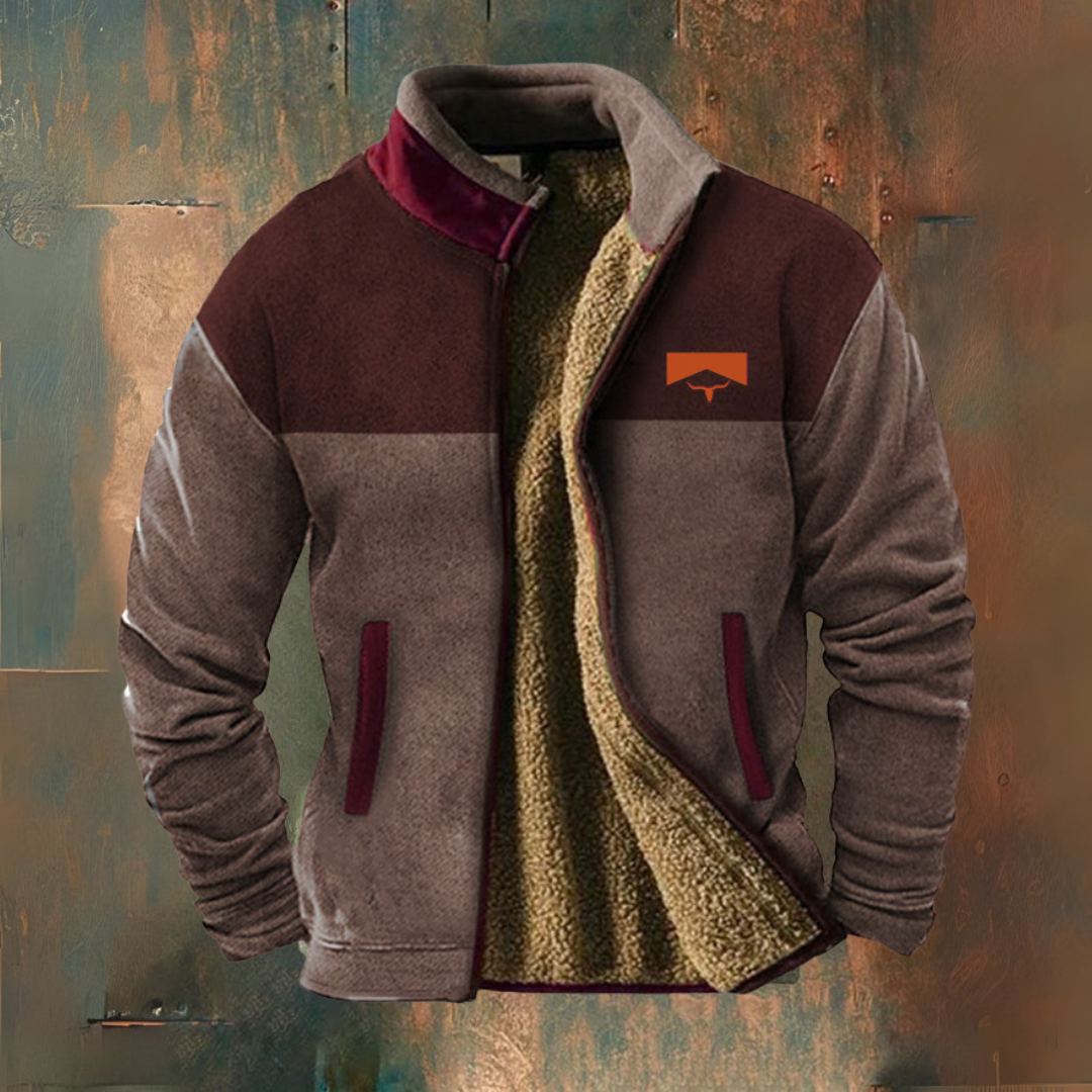 Casual fleecejack voor heren