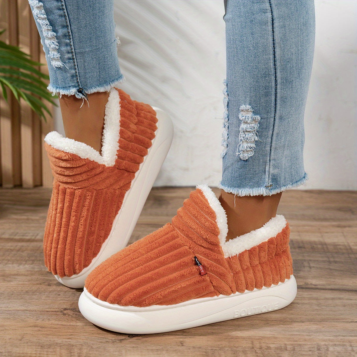 NINA | Warme Huisschoenen voor Direct Comfort en Ontspannen Gezelligheid