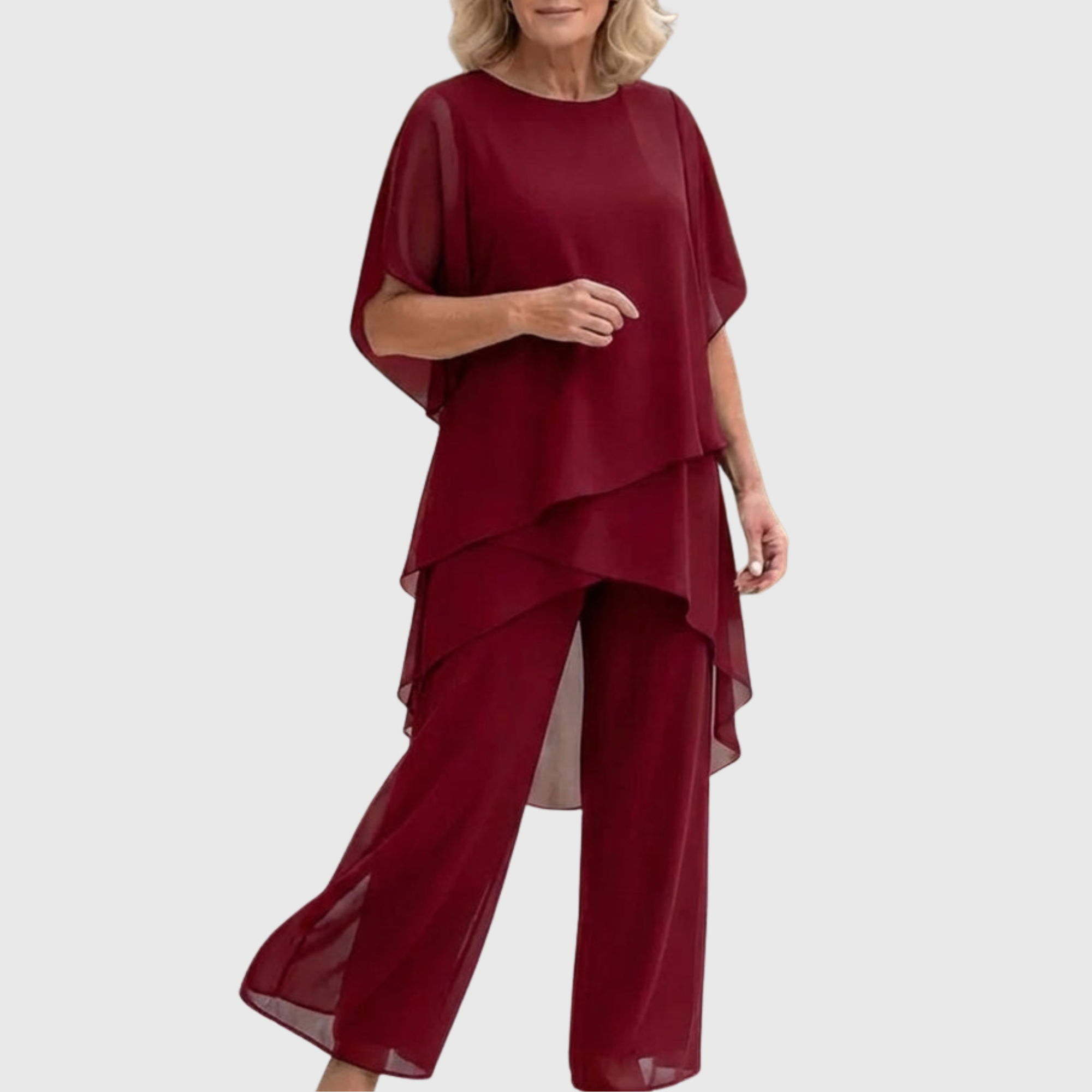 ELARA | Vloeibare Palazzo Set voor Elegante Comfort en Stijl