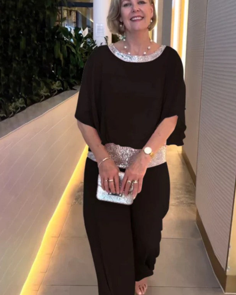 Isabella | Compleet in Twee Stukken met Vloeiende Snit en Elegante Stijl voor Speciale Gelegenheden