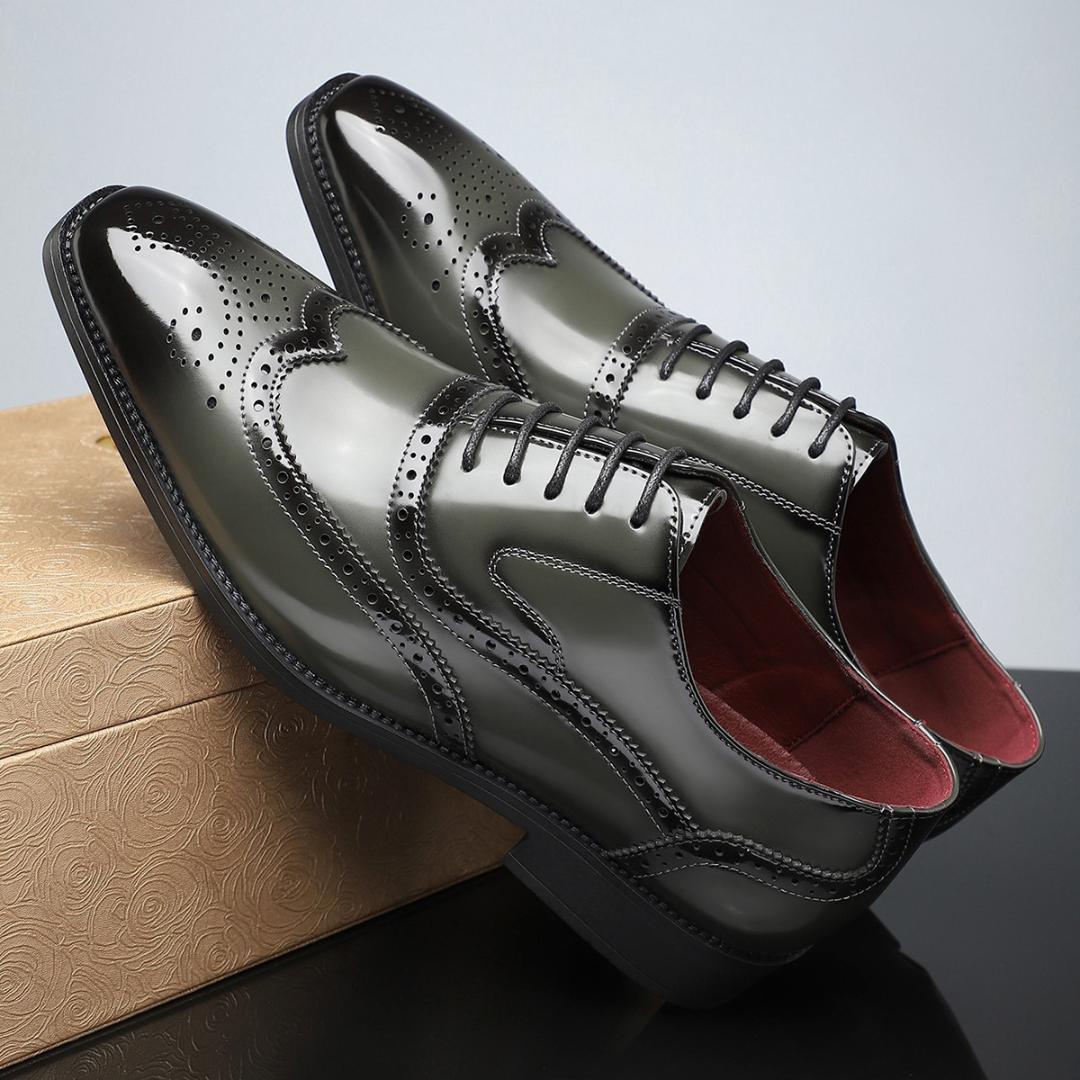 BRAM™ | Wingtip Oxfords met Tijdloze Elegantie en Dagelijks Comfort voor Formele en Casual Looks