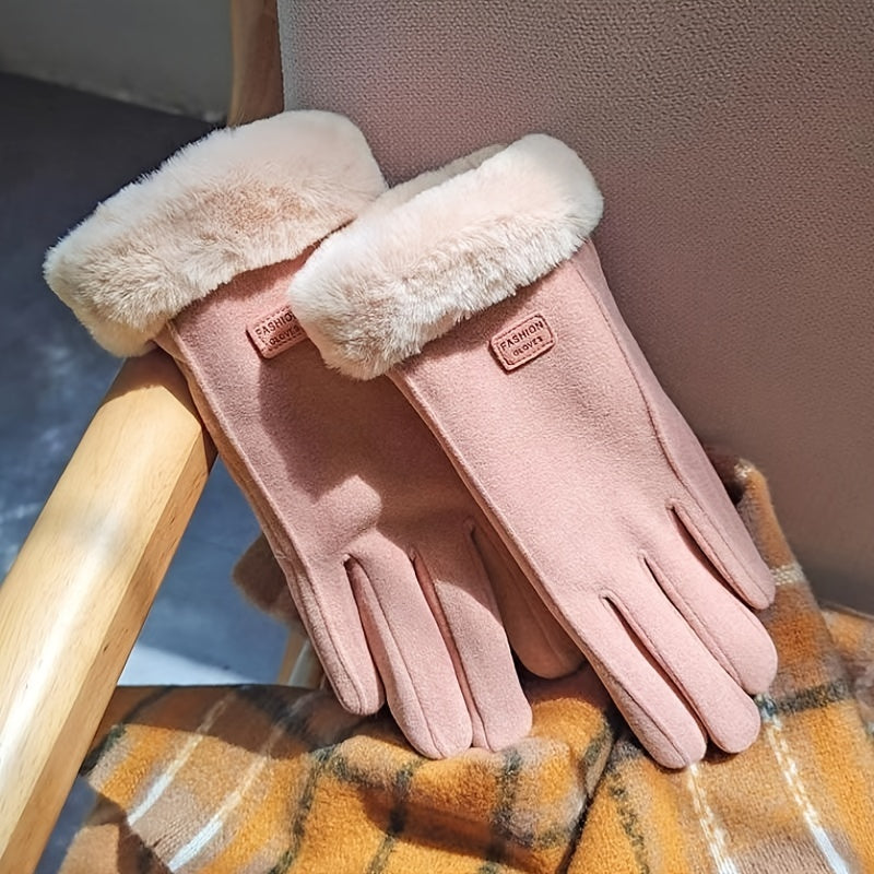GIADA | Elegante Winterhandschoenen met Zachte Binnenkant en Chic Aanraking voor Altijd Warme Handen