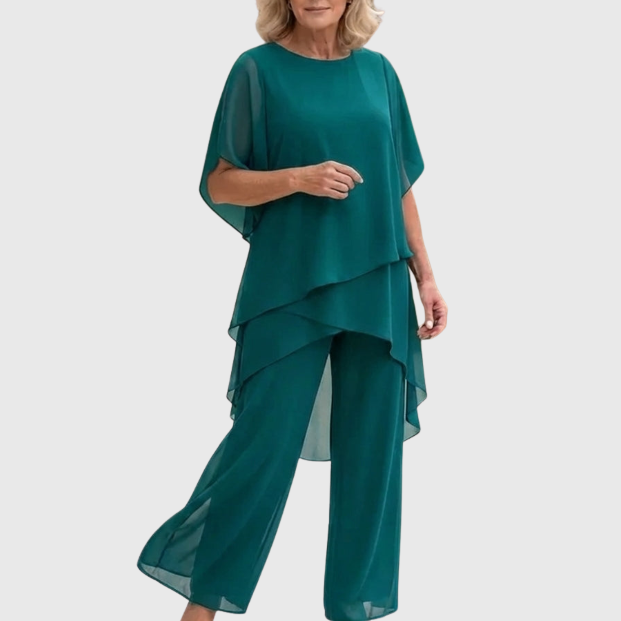 ELARA | Vloeibare Palazzo Set voor Elegante Comfort en Stijl