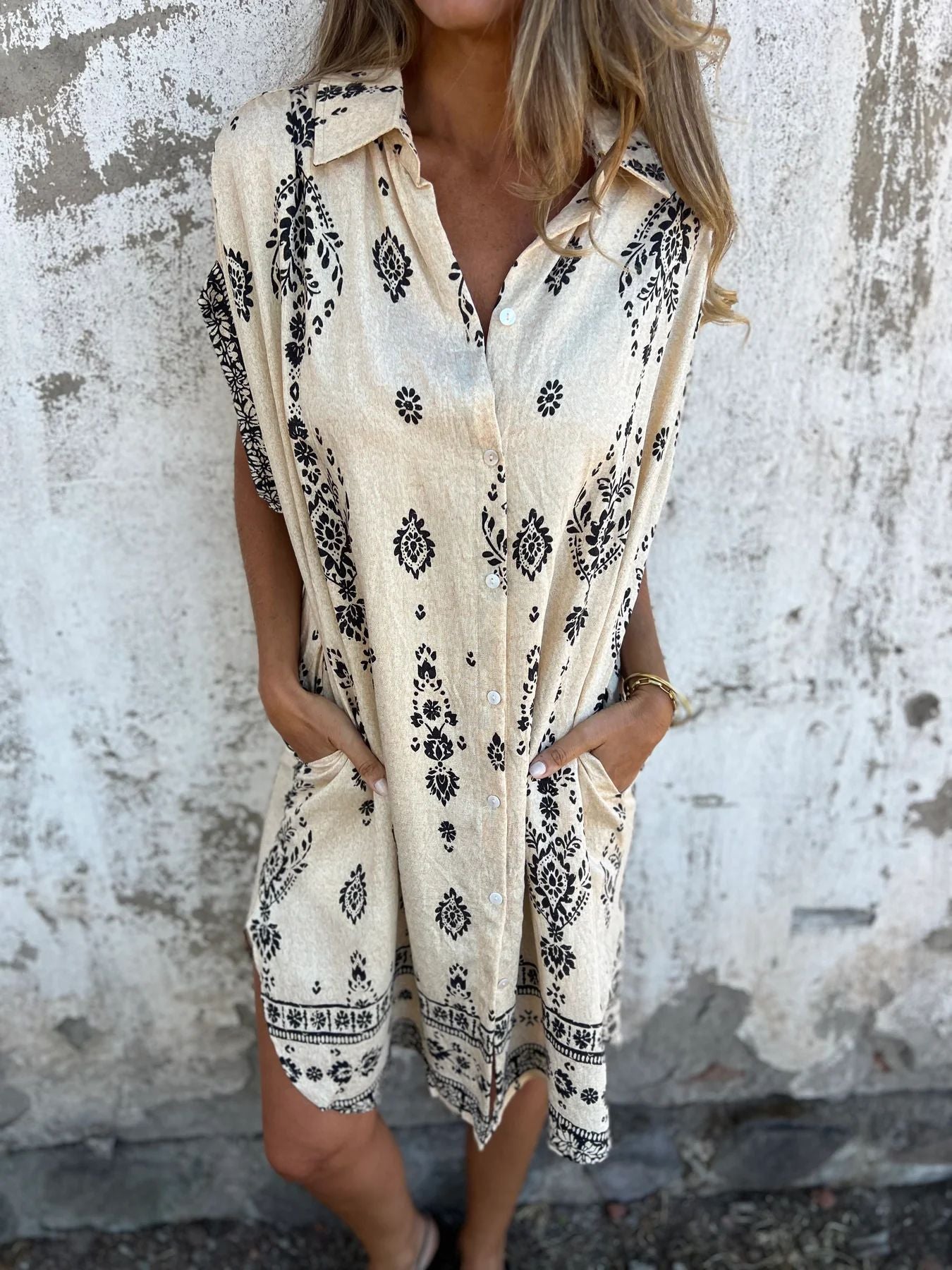 ELIANA | Zomerjurk Loose-Fit met Absolute Comfort en Natuurlijke Stijl voor Elke Dag