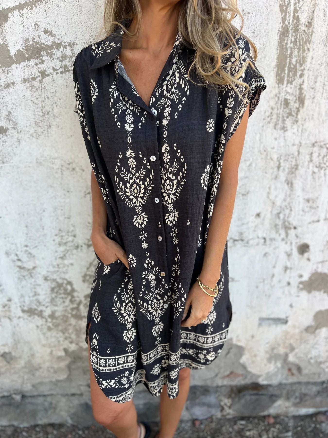 ELIANA | Zomerjurk Loose-Fit met Absolute Comfort en Natuurlijke Stijl voor Elke Dag