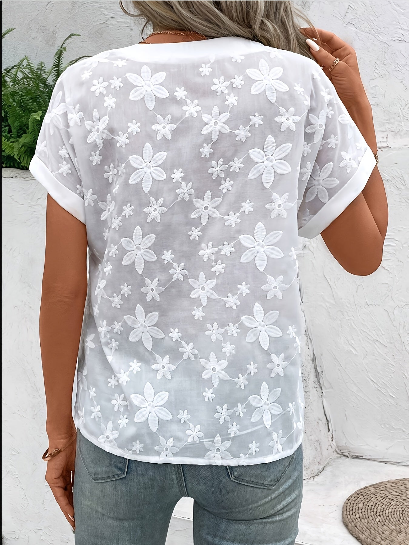LIVIA | Chic en Vrouwelijke Witte Blouse