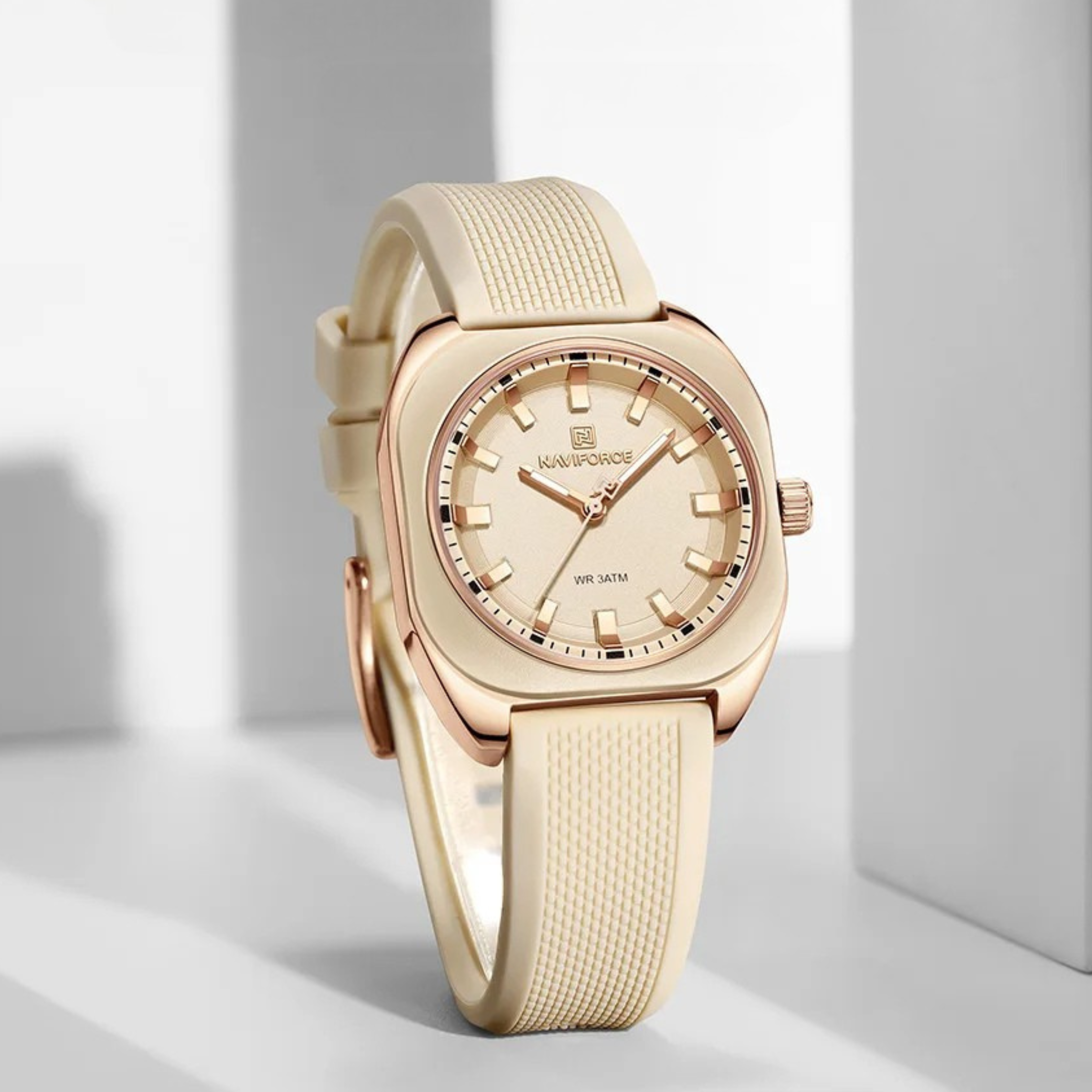 ELYSIA | Het Roze Gouden Horloge dat Stijl en Functionaliteit Verbindt