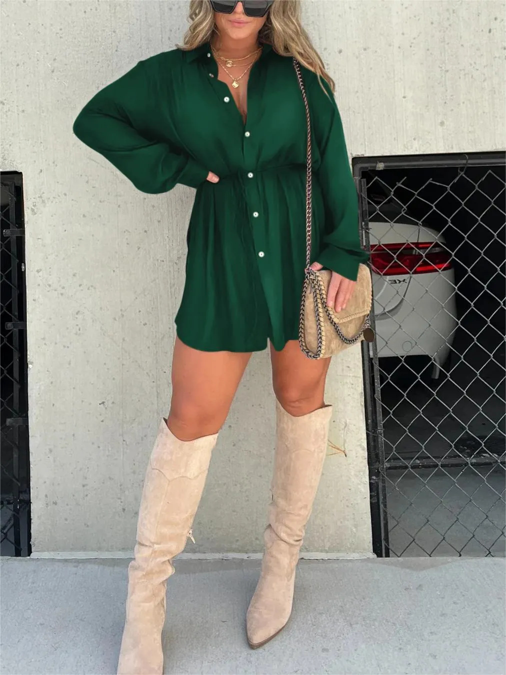 CAMILLE | Satijnen Playsuit Trendy en Elegant
