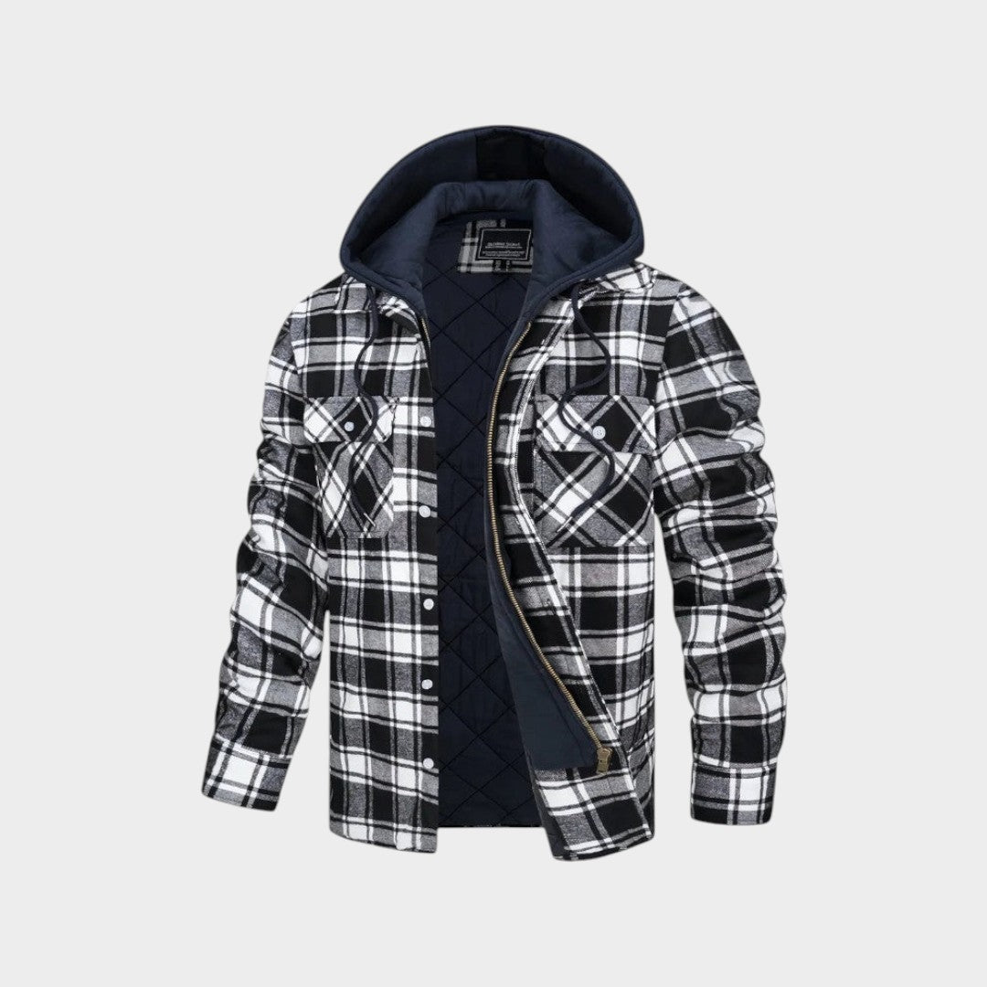 Asger™ | Warme herenjas van premium wolmix