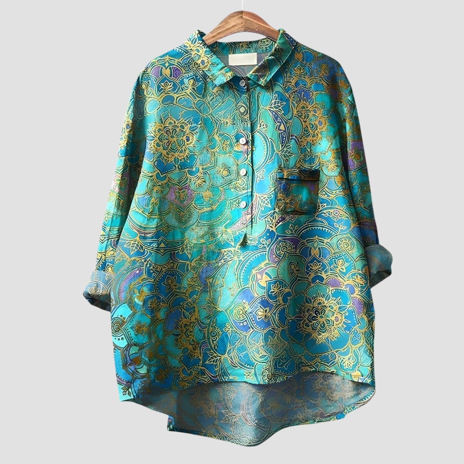 GABRIELLA | Elegante en veelzijdige grafische blouse