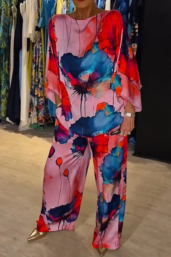 GABRIELLA | Twee-delige Flowing Set met Artistieke Snit voor Unieke Stijl en Vrije Beweging