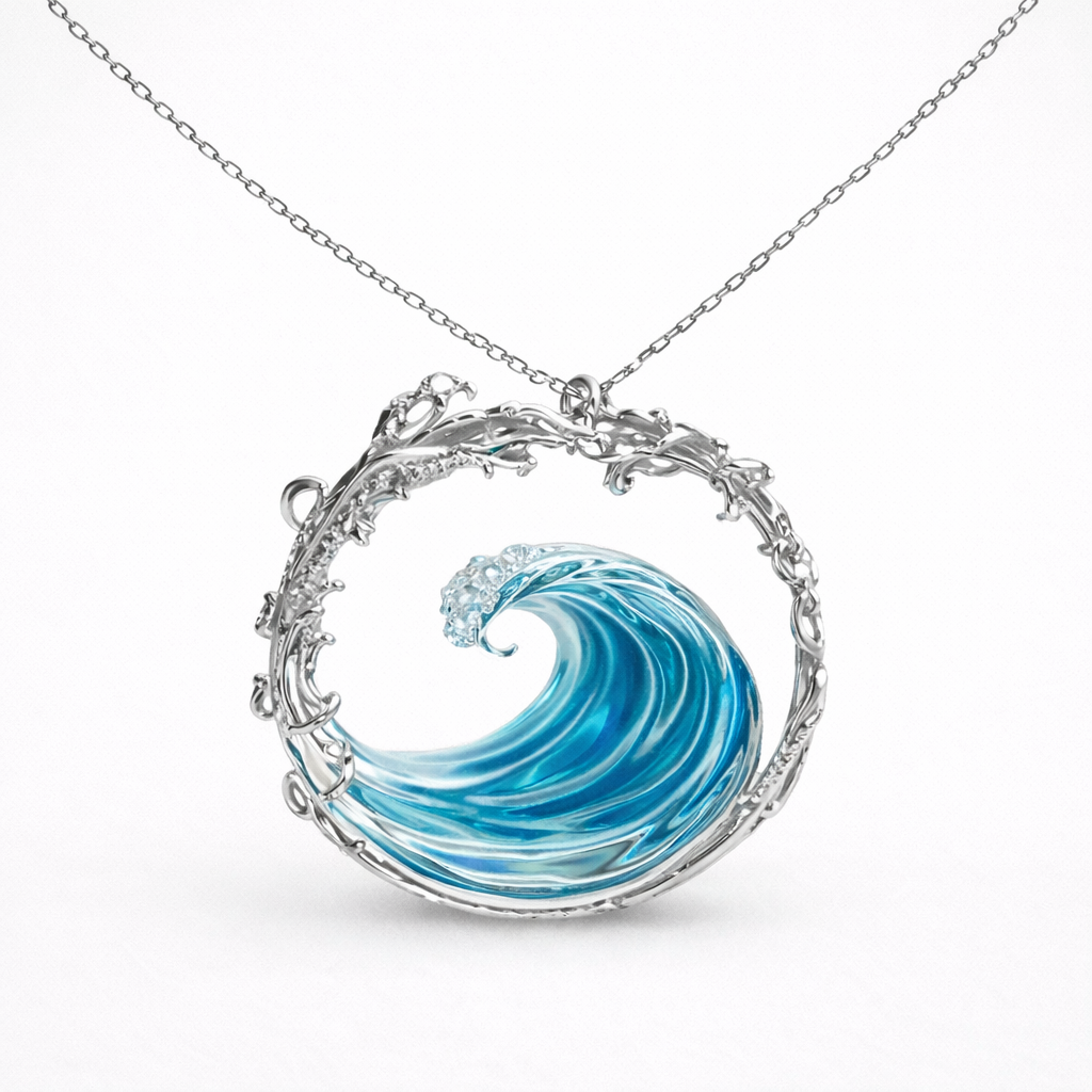 Mila | Ketting met Oceaangolf voor Tijdloze Elegantie en Dagelijkse Verfijning