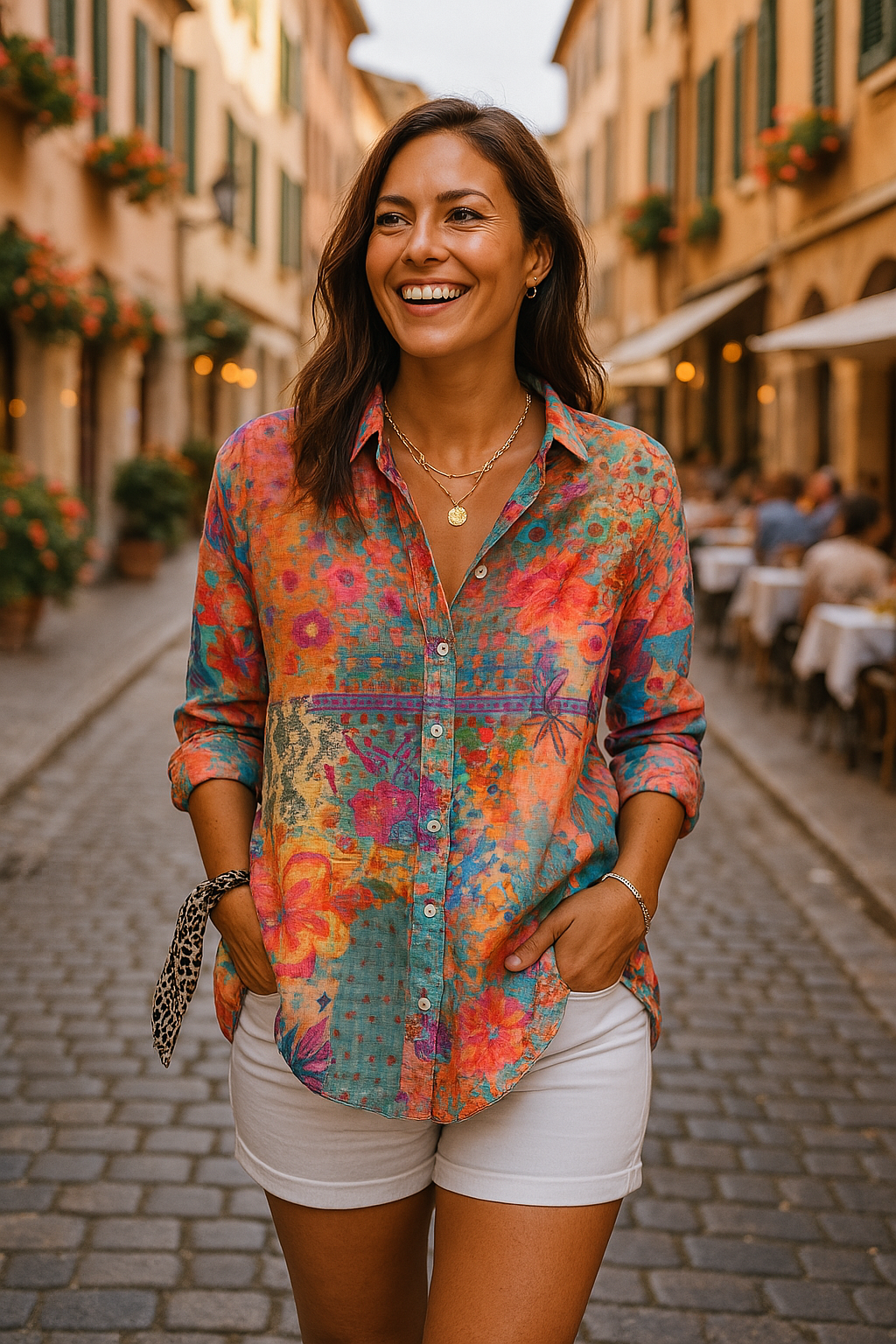 Léonie | Elegante en veelzijdige blouse voor dames
