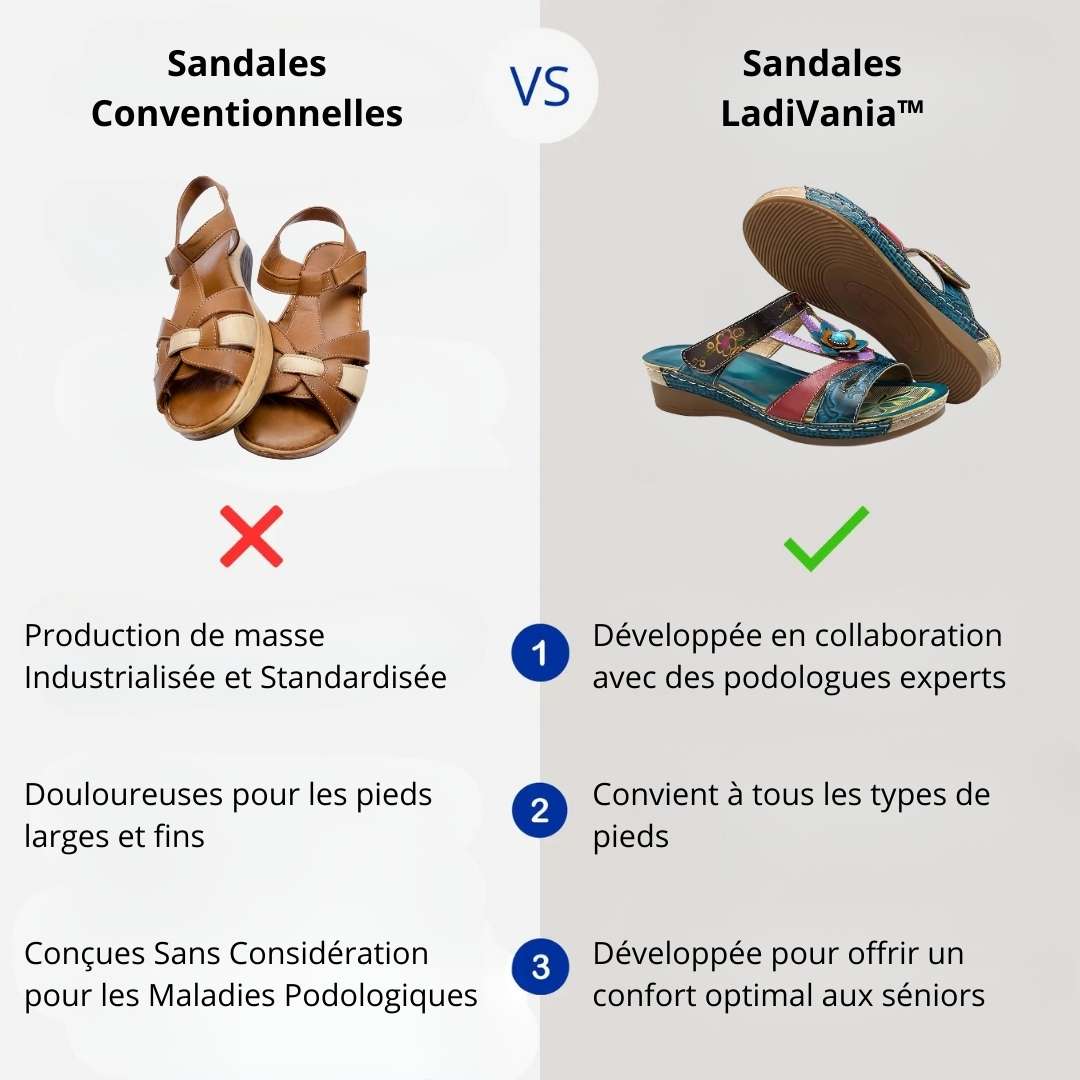 Comfortabele en trendy sandalen LadiVania