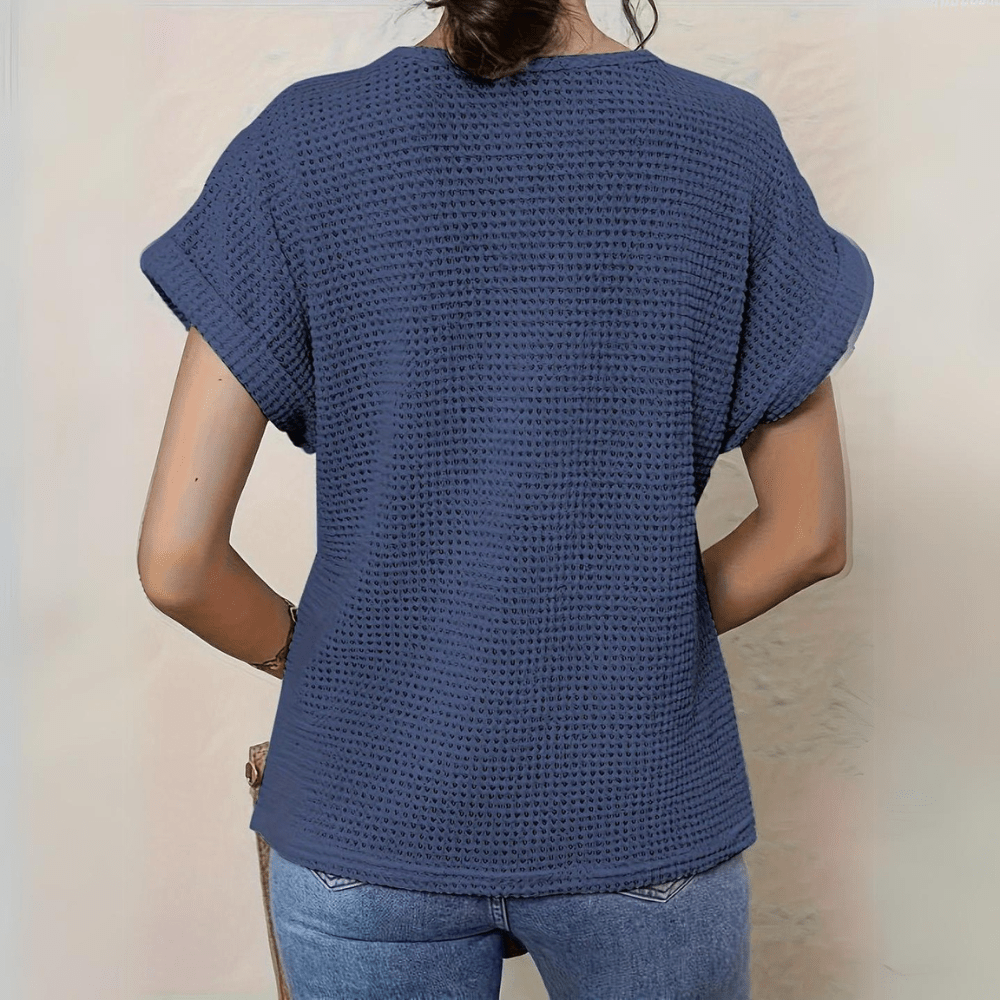 LILIANA | Elegante Blouse met Kantdetails en Ibiza-geïnspireerde Veelzijdigheid