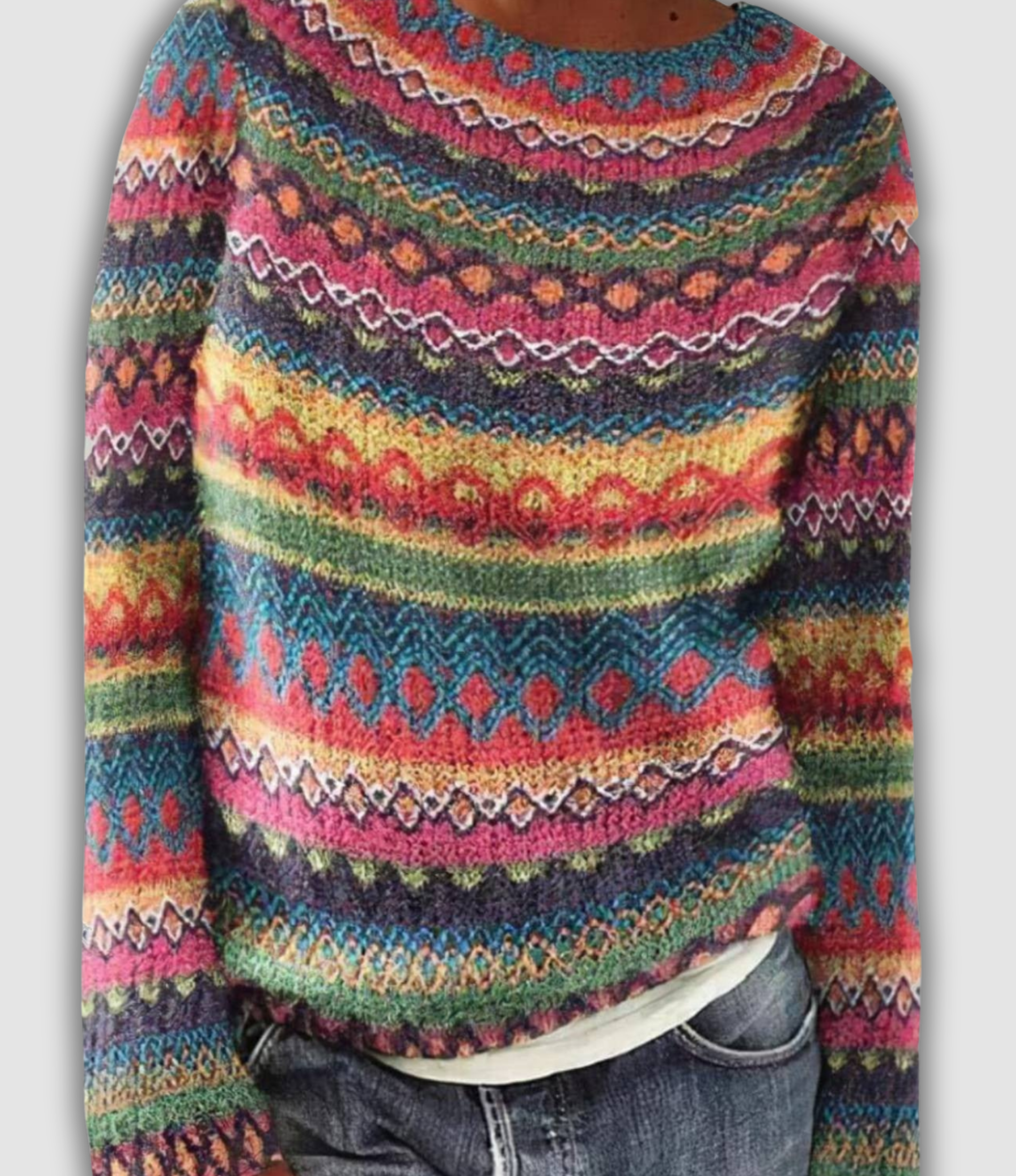 Van Loren Mode™ – Retro Dalia Trui