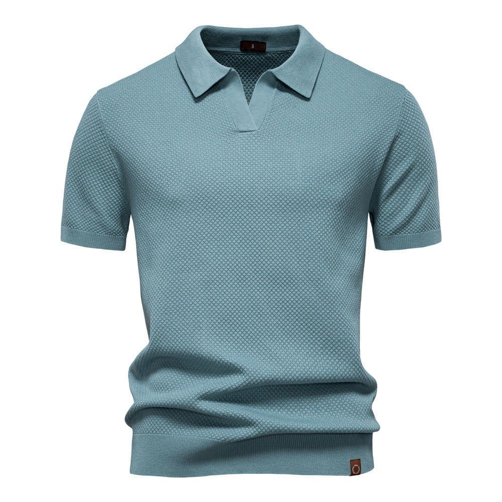 Ulrich – Gestructureerde Polo-Shirt