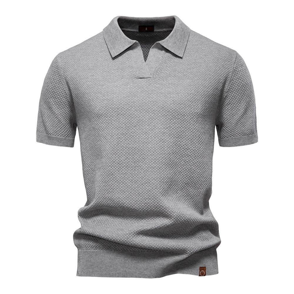 Ulrich – Gestructureerde Polo-Shirt