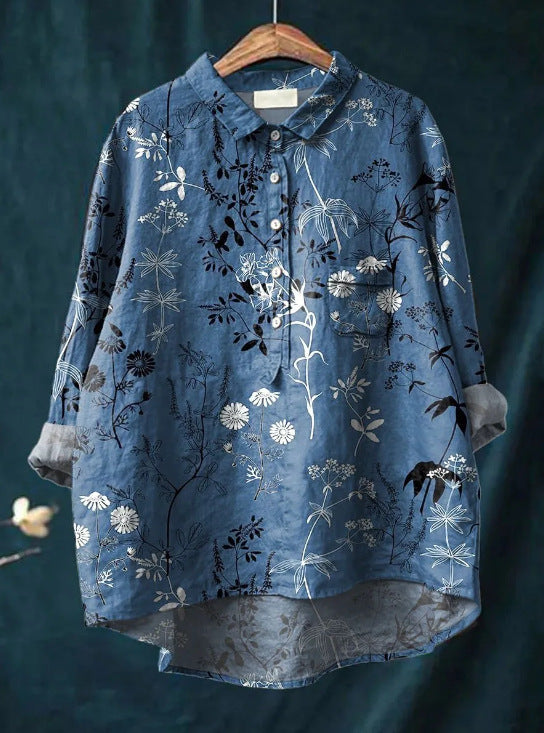 Elise | Elegante en veelzijdige bloemenblouse