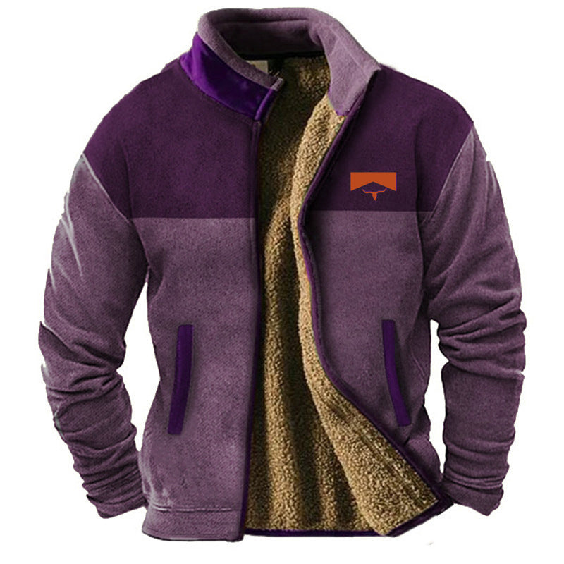 Mathéo - Casual fleece jack voor mannen