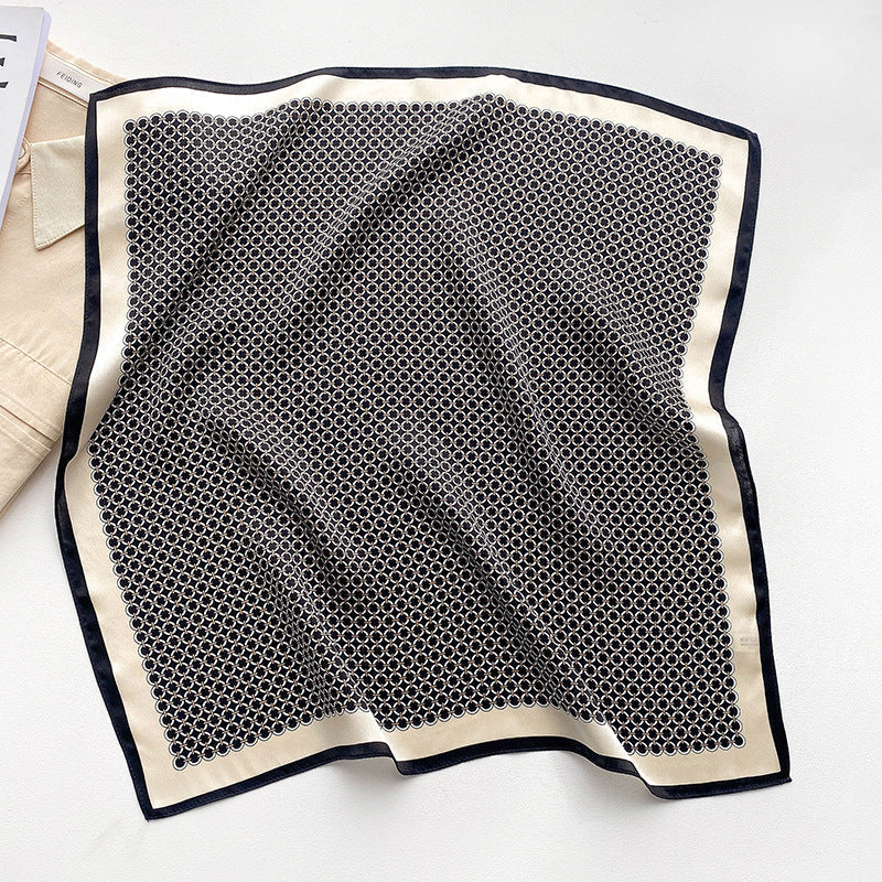 Bianca | Elegante Sjaal met Kettingpatroon voor een Chique en Gedurfde Look