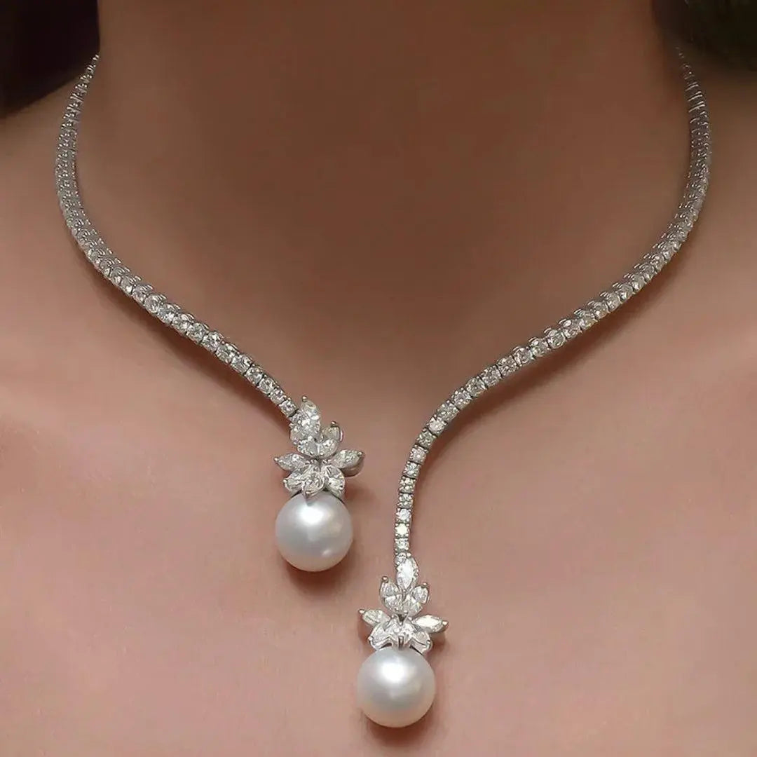Esmée | Elegante parelketting met stralende look voor elke gelegenheid