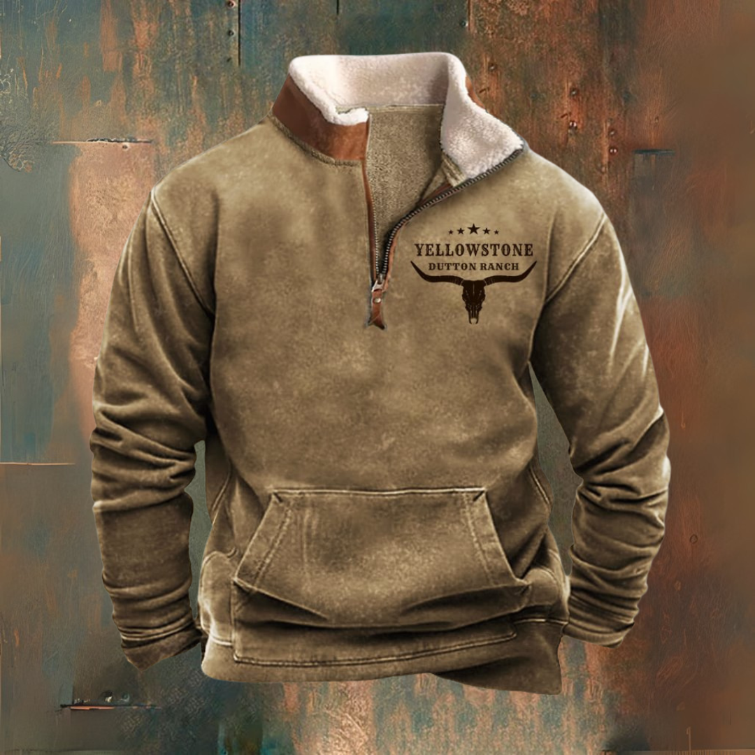 RODEO — Herfst-winter half-zip vest