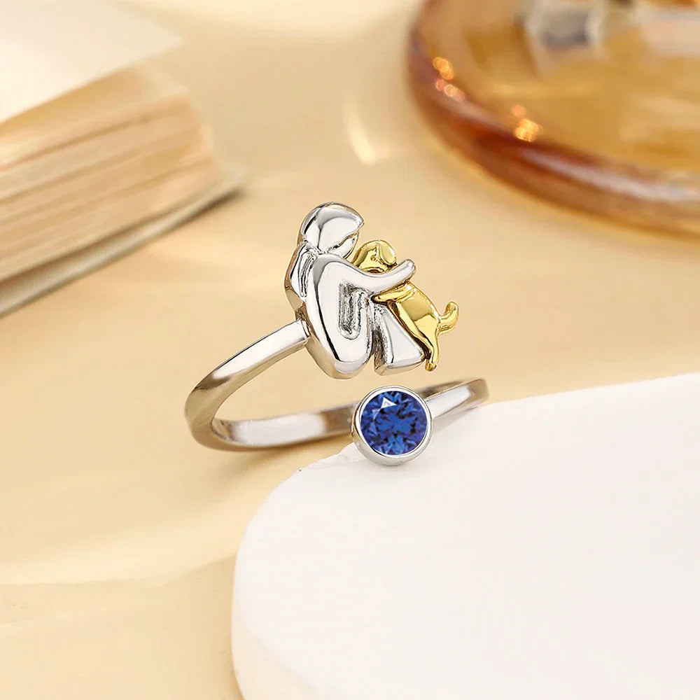 LadiVania™ | Ring met hondenicoon