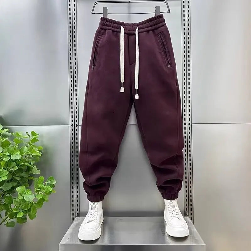 Laurent™ | Velours Joggingbroek