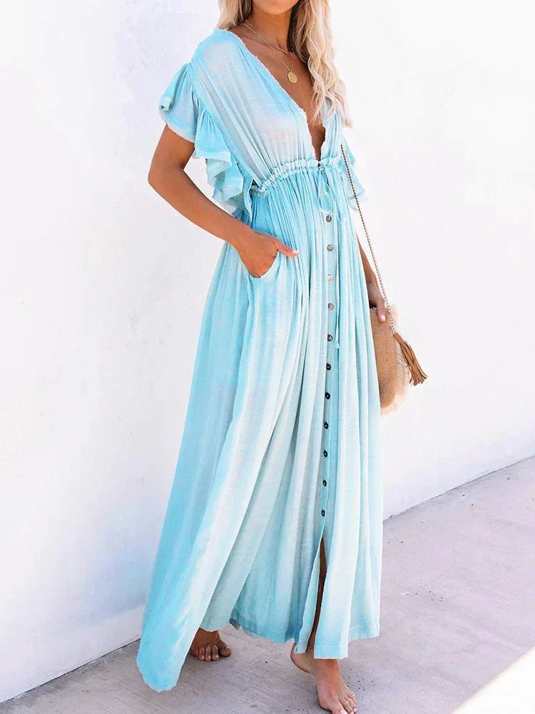 Boho casual jurk