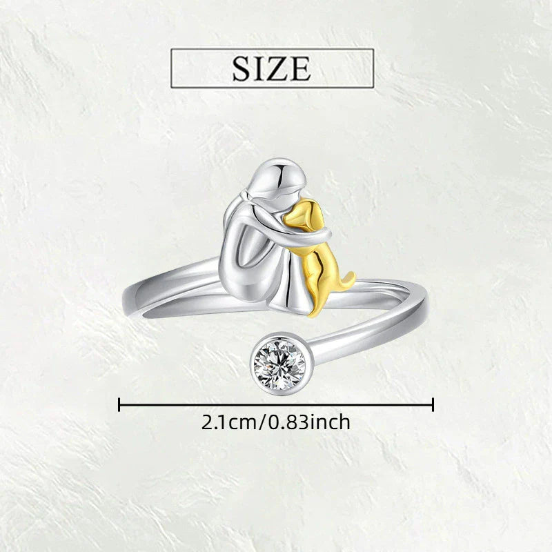 LadiVania™ | Ring met hondenicoon