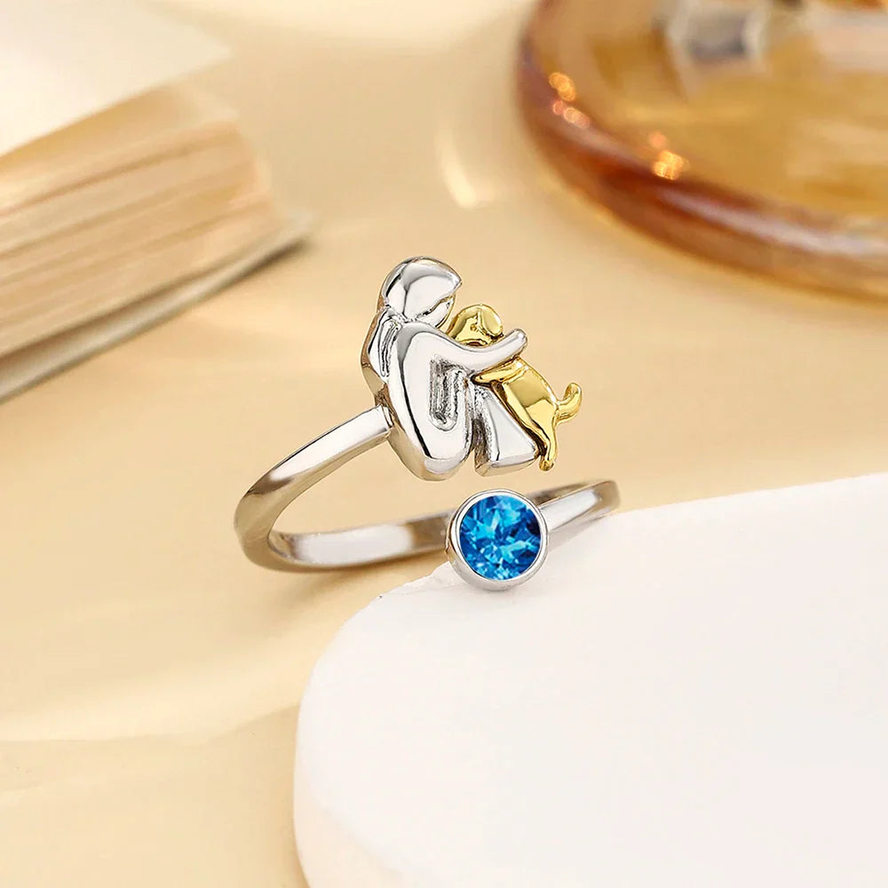 LadiVania™ | Ring met hondenicoon